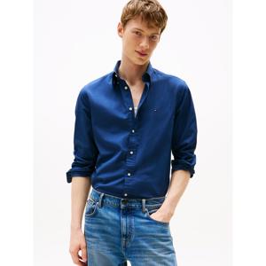 Tommy Hilfiger Blue TH Flex Regular Fit Poplin Shirt